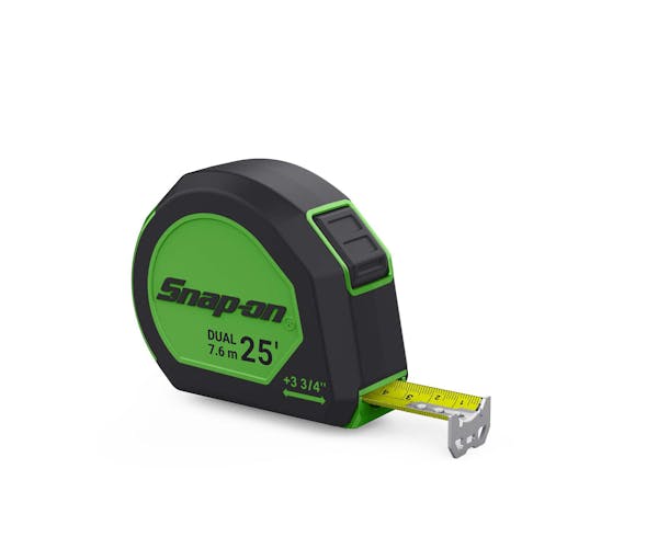 25' SAE/Metric Tape Measure (Green)