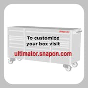 Snap-on Miniature Tool Box micro top chest yellow NEW JP