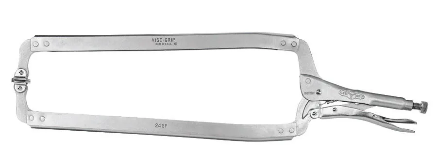 VISE-GRIP C-CLAMP W/PADS 24SP