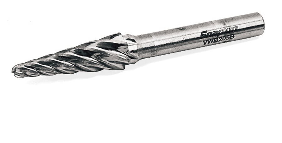 Long Shank Tree Pointed End Carbide Burs Made In USA