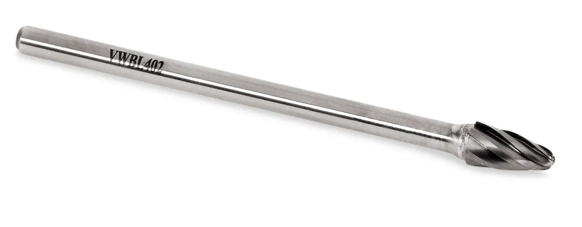 CARBIDE BURR TREE RADIUS