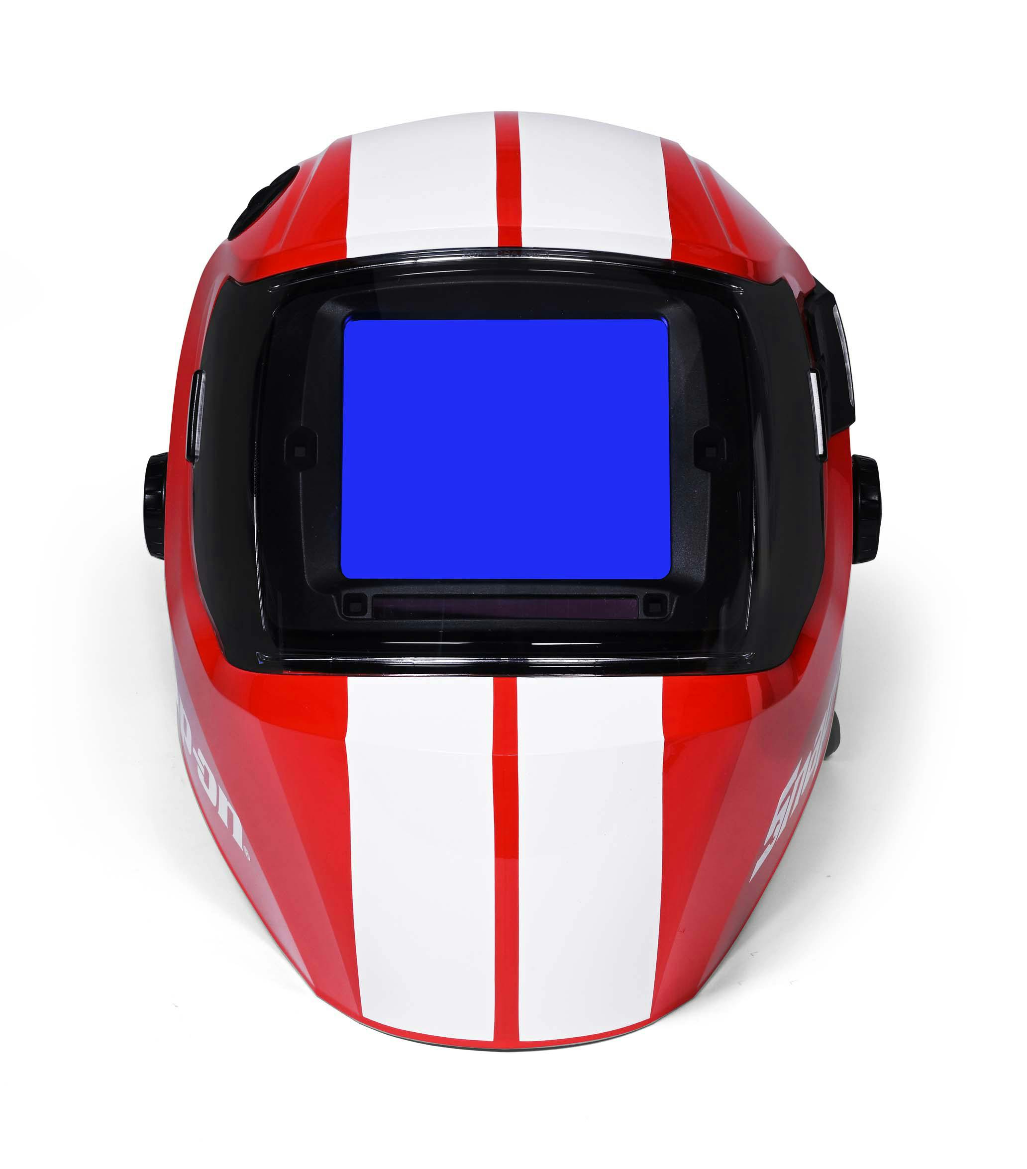 snap onヘルメット Snap-on Adjustable Auto-Darkening Welding Helmet White Skull