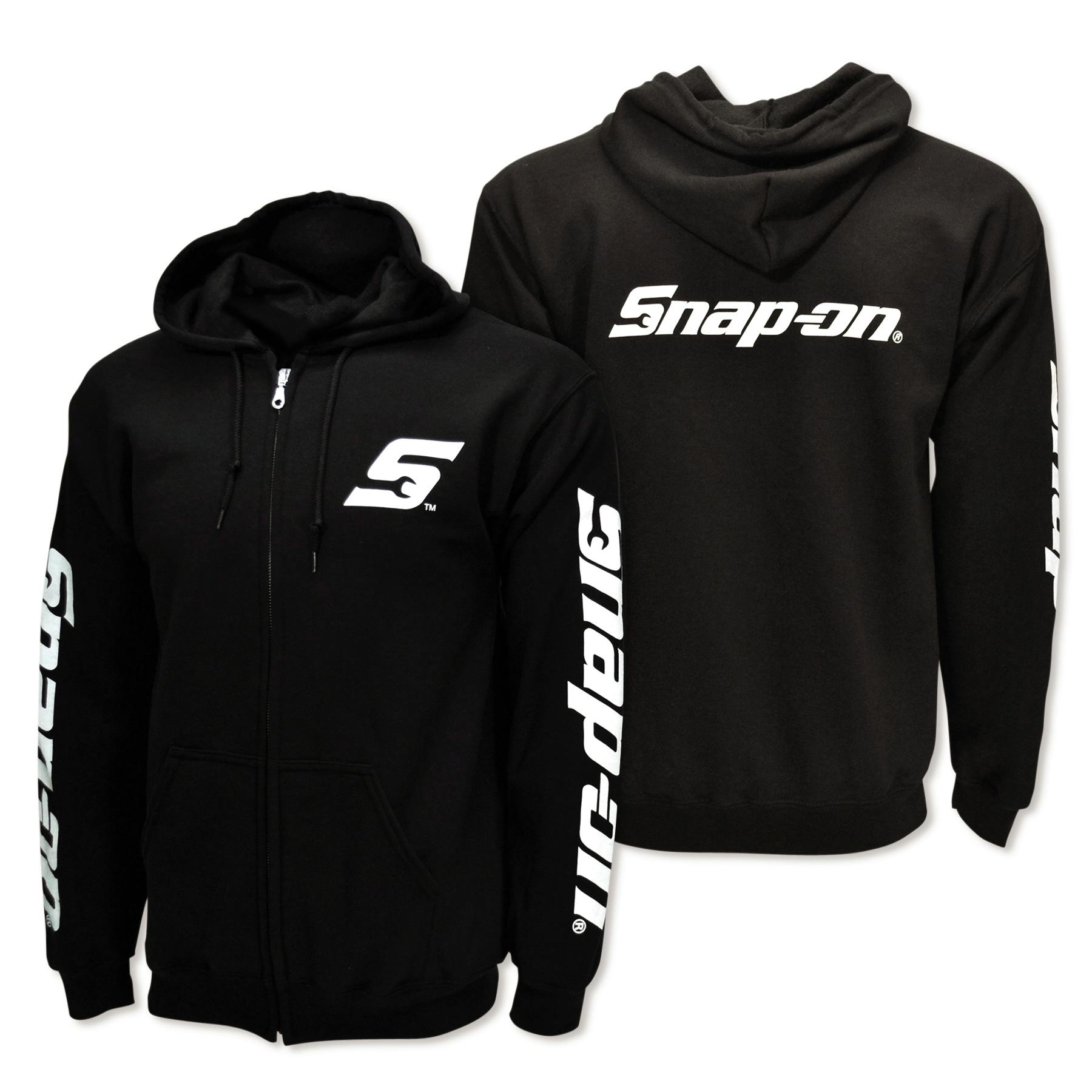 Black snap on hoodie new arrivals