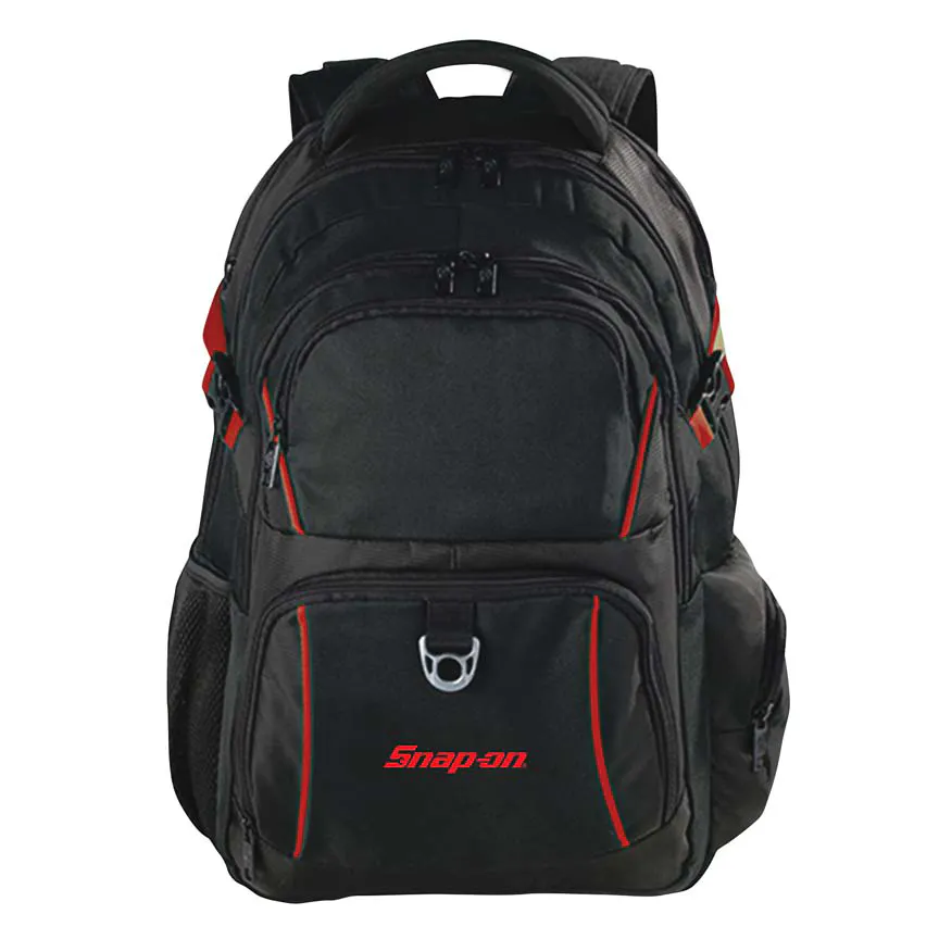 BLACK/RED BACKPACK