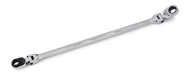 XYWHPGV Reversible Ratcheting Wrench – 19mm X 21mm Offset Double Box End, 72-Tooth 5° Arc, Chrome Vanadium Steel, For Automotive & Maintenance