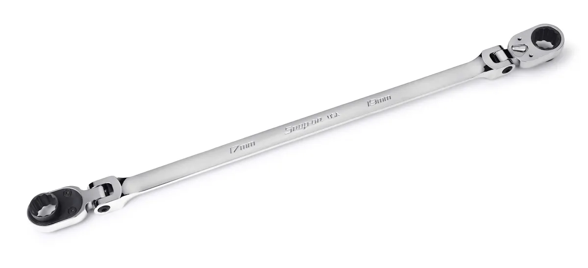 Flank Drive® Double Flex Reversible Ratcheting Box Wrenches 