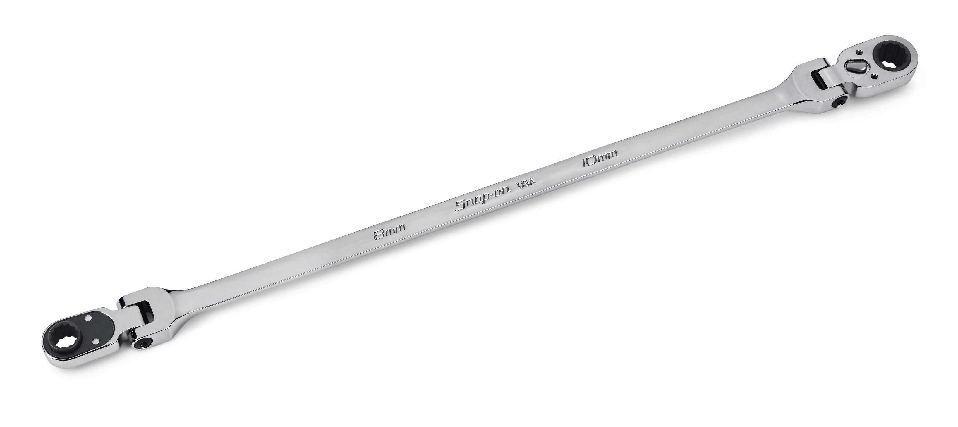 8 and 10 mm 12-Point Metric Flank Drive® Double Flex Reversible