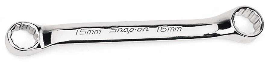 8–10 mm 12-Point Metric Flank Drive® Short 10° Offset Box Wrench