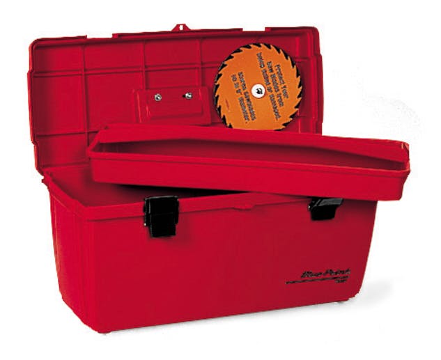 Blue point store plastic tool box