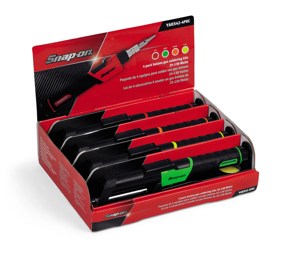 BUTANE SOLDER IRON KIT COLORS