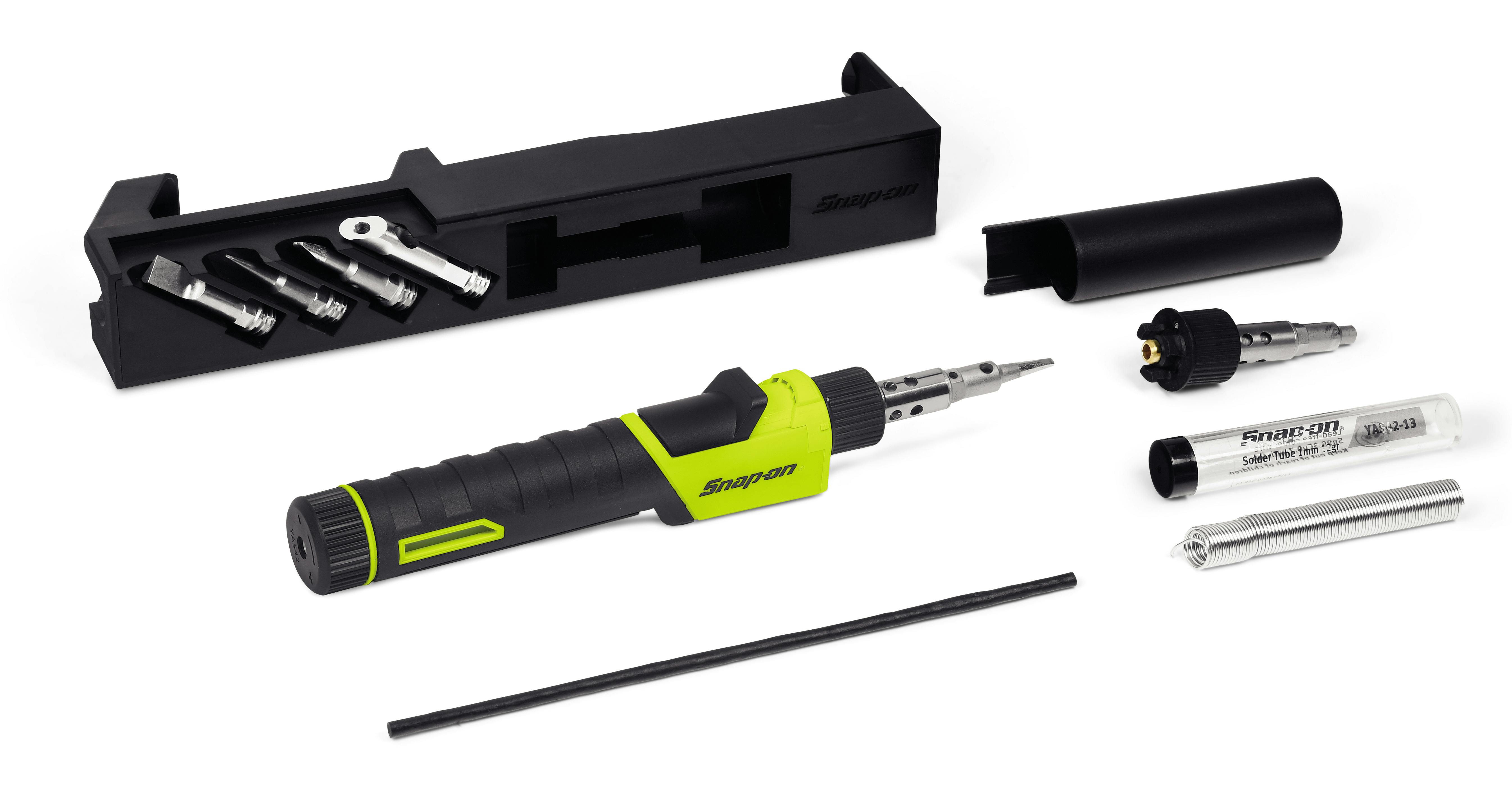 Butane Gas Soldering Iron Kit (25–130 W) (Hi-Viz)