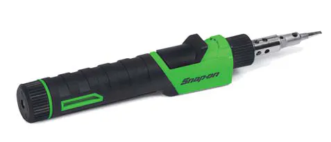 BUTANE SOLDERING IRON GREEN